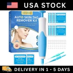 Painless Mole Removal Pen 2-IN-1 Auto Micro Skin Tag Wart Remover Device Kit. Fixed Price $9.17.