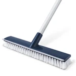Boomjoy Floor Scrub Brush With 57" Long Handle, 12" Wide 12-INCH Head. Fixed Price $25.99.