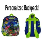 Tmnt Teenage Mutant Ninja Turtles 10" Toddler Pre-school Blue Backpack Book Bag. Fixed Price $14.55.