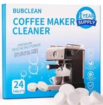 Bubclean Coffee Machine Cleaner Descaler Tablets - 24 Pack, Deep Cleaning. Fixed Price $14.00.
