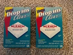 Lot Of Two Vintage Vanish Drop Ins Clear Tank Automatic Bowl Cleaner 1.7 Oz. Fixed Price $25.00.