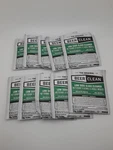Diversey Beer Low Suds Drinking Glass Cleaner 0.5 Oz 14G Packets Lot Of 10. Fixed Price $9.95.