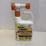 Spray & Forget Revolutionary Roof Cleaner 32 Oz Liquid Hose-end Bottle. Fixed Price $16.99.