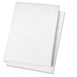 Boardwalk 98BWK Ld 6 In. X Light Duty Scour Pad - White (20/CARTON). Fixed Price $26.14.