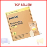Blueland Multi-surface Cleaner, 10 Refill Tablets, Fresh Lemon Scent, All-purpos. Fixed Price $32.71.