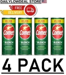 4 Pack Comet Cleaner With Bleach All-purpose Removes Stains, Pine. Fixed Price $7.17.