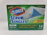 Clorox Scrub Singles Kitchen Citrus Blend 14 Pads Discontinued New Box. Fixed Price $34.00.