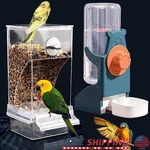 Automatic Bird Feeder Water Dispenser Set No Mess Parrot Cage Accessories New. Fixed Price $24.96.