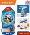 Carpet Cleaner Liquid Solution 64OZ Deep Stain Removal Rug Fresh. Fixed Price $23.99.