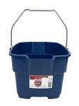Vtg Rubbermaid Roughneck 15QT Bucket 2011 Dark Blue Euc. Fixed Price $24.95.