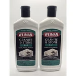2 Bottles Used Weiman Granite & Stone 3 1 8OZ Discontinued. Fixed Price $105.00.