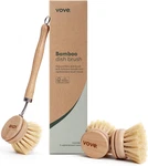 Bamboo Dish Brush, Fsc-certified Includes 3 Replacement Heads Natural Fiber. Fixed Price $59.32.