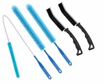 Juntianze 5 Pcs Dryer Vent Cleaner Kit,refrigerator Coil Cleaning Blue. Fixed Price $14.59.