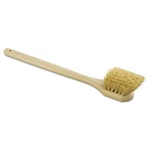 Boardwalk 4220 Utility Brush, Tampico Fill, 20" Long, Tan Handle. Fixed Price $17.16.
