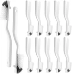 Yinkin 12 Pcs Kitchen Scrub Brush Bulk Sink Bathroom Edge Corner Cleaning. Fixed Price $24.65.