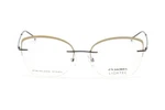 Lightec Morel 30218L ND05 Black/matte Gold Eyeglasses Half-rim Frame 52-17-140. Fixed Price $171.60.
