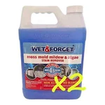 Wet & Forget Moss Mold Mildew Algae Stain Remover Multi-surface Cleaner 96OZ X2. Fixed Price $47.65.