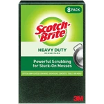 Scotch-brite Heavy Duty Scour Pads: 9 In. X 6 (green) *8-PACK. Fixed Price $12.93.