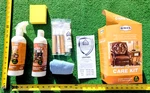 Bayes Pro Series Leather Furniture Eco Responsible Maintenance Care Kit Set Nip. Fixed Price $14.95.