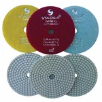 Stadea Diamond Polishing Pad Three 3-STEP Wet Dry 4" For Granite Quartz. Fixed Price $16.99.