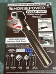 Horsepower Pony Scrubber Waterproof Cordless Pocket-sized New. Fixed Price $10.25.