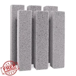 Zufecy 6PC Pumice Stones For Home Cleaning, Toilet, Sink, Tile. Fixed Price $20.00.