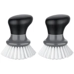 Mr.siga Dish Brush, Palm Scrubber With Ergonomic Grip, Gray. Fixed Price $17.58.