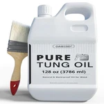 100% Pure Tung Oil Gallon -food Grade Wood Finish & Sealer For Outdoor Furniture. Fixed Price $76.95.