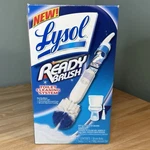 Lysol Ready Brush Toilet Bowl Cleaning System Bathroom Cleaner Discontinued New. Fixed Price $29.75.