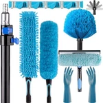20 Foot High Reach 5-TO-12 Long Duster For Ceilings Fan Cleaner Wit.... Fixed Price $64.05.