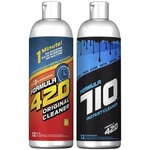 Formula Variety Pack; F420 & F710 Instant Cleaner 12OZ (2 Bottles Total). Fixed Price $25.23.