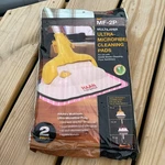 Haan MF-2P Multilayer Ultra Microfiber Cleaning Pads 2PK Mop Sweep Pink. Fixed Price $12.59.