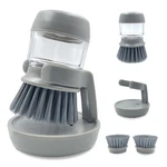 Soap Dispenser With Dish Brush And Storage Bracket, Easy Clean Kitchen Ute.... Fixed Price $22.17.