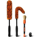 Wheel Brush Kit 360 Rim Cleaner Boar Hair Orange Yeewayveh 3PCS Quick. Fixed Price $20.00.