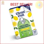Cleancult Toilet Bowl Cleaner Sheets - Dissolvable, Septic Safe, Effective. Fixed Price $9.58.