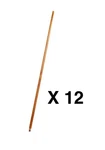 12 X - Rubbermaid Commercial Products FG636100LAC HANDLE,60 In L,threaded 8A287. Fixed Price $149.96.