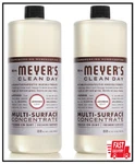 2-PACK Mrs. Meyer's Day Multi-surface Cleaner Concentrate, 32 Oz. Fixed Price $26.38.