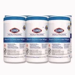 Clorox Healthcare Bleach Germicidal Disinfecting Wipes Unscented, 3/LOT. Fixed Price $59.99.