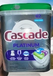 Cascade Actionpacs Fresh Scent 34.5 Oz 62/BAG 97726PK. Fixed Price $24.00.
