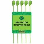 Green Gobbler Hair Grabber Drain Tool Clog Remover Opener For. Fixed Price $14.09.