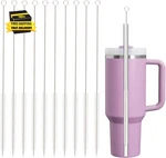 Cleaner Brush For Stanley, 10PCS Reusable Extra Long Straws Cleaning. Fixed Price $8.74.