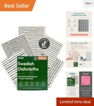 5-PACK Reusable Cleaning Cloths Non-scratch Swedish Towels For Every Room. Fixed Price $28.99.