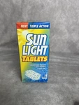 Vintage 1998 Sunlight Dishwasher Tablets (15) Triple Action Discontinued. Fixed Price $25.19.