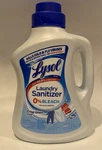 Lysol Laundry Sanitizer Detergent Additive, Crisp Linen Scent, Jumbo Size 90 Oz. Fixed Price $17.50.