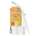 Disposable Toilet Bowl Brush Holder System, Fresh Refills For Bathroom Scrubb.... Fixed Price $22.01.