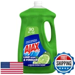 Ajax Ultra Liquid Soap Vinegar Lime Scent, Sparkling Clean Dishes, 90 F. Fixed Price $20.86.