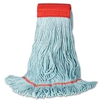 Unisan 1400M Echomop With Looped-end Wet Head, Synthetic/cotton, Medium, Blue. Fixed Price $20.95.