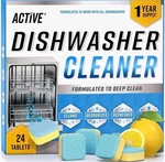 Dishwasher Cleaner And Deodorizer Tablets - 24 Pack Deep Cleaning Descaler.... Fixed Price $8.46.
