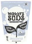 Mollys Suds Autodish Powder Pods Unscented 60 Count 29.63 Oz (pack Of 6). Fixed Price $163.99.