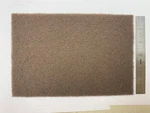 3M 6 9 In. Heavy Duty Hand Pad Brown #7440 - 18451 Box Of Pieces!. Fixed Price $136.92.